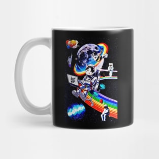 Believe Astro Cat Mug